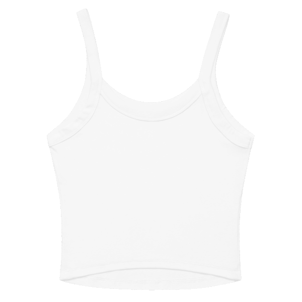EMBROIDERED RIBBED CROP - Image 2